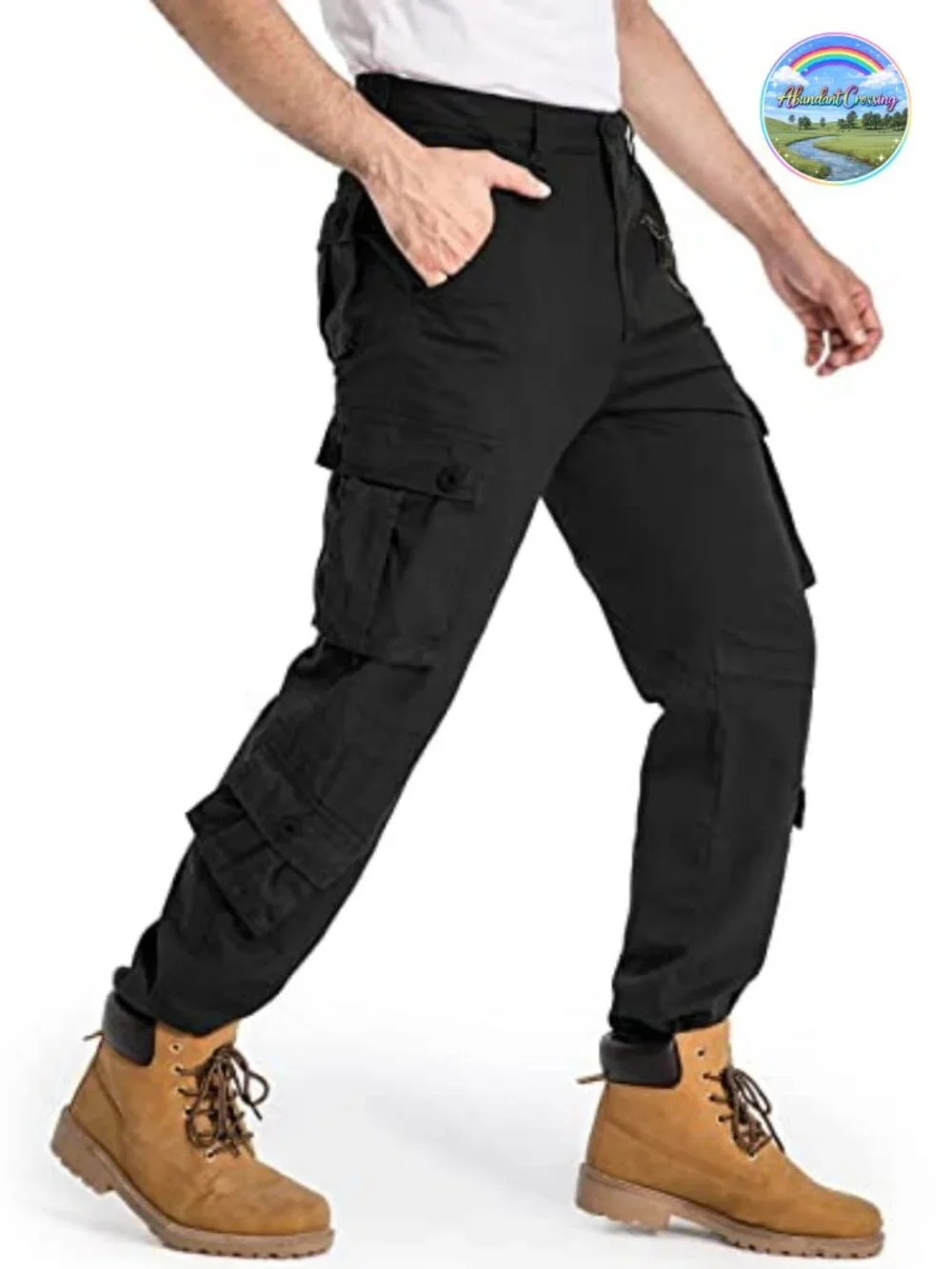 Men's Cargo Pants Tactical Rip Stop BDU Casual Military Pants